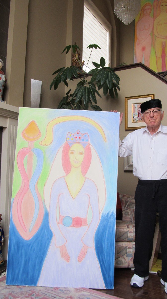 Painting by Elias De Mohan