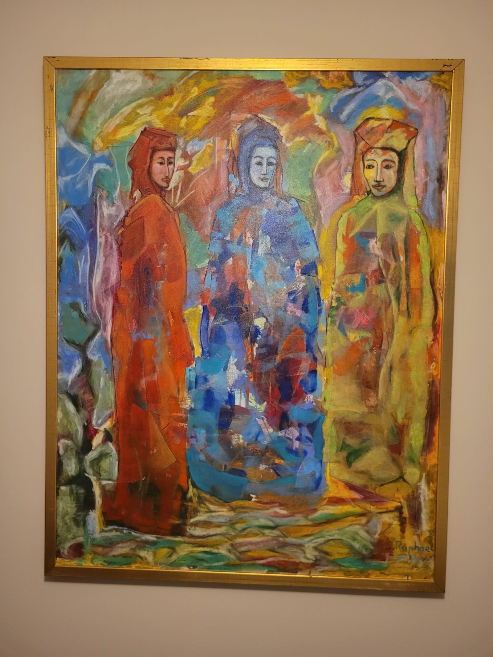 Spiritual painting by Raphael De Mohan